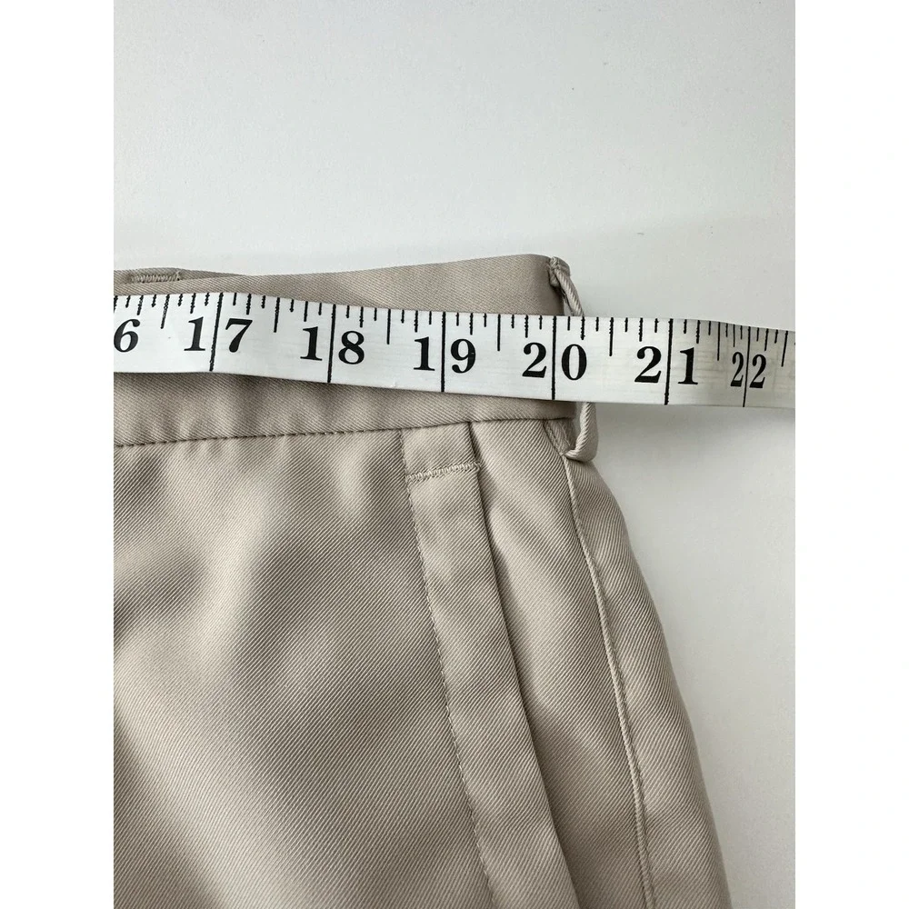 Peter Millar‎ Shorts Mens Size 40 Beige Crown Logo Golf Casual Stretch Outdoor